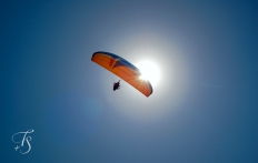 Paragliding above Zighy Bay, Oman. © TravelPlusStyle.com