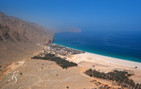 Paragliding above Zighy Bay. © TravelPlusStyle.com