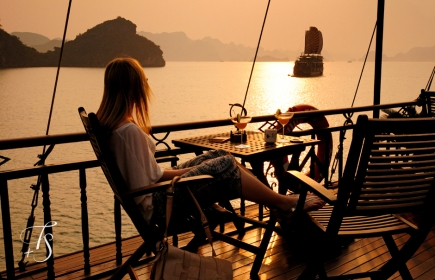 Halong Violet Cruise, Halong Bay © Travel+Style