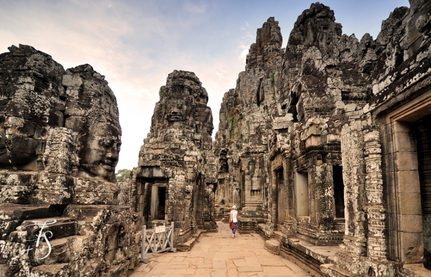 Bayon Temple, Siem Reap. Cambodia. ©Travel+Style