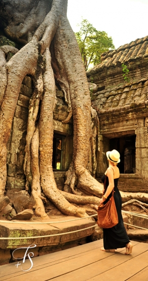 Ta Prohm, Siem Reap. Cambodia. ©Travel+Style