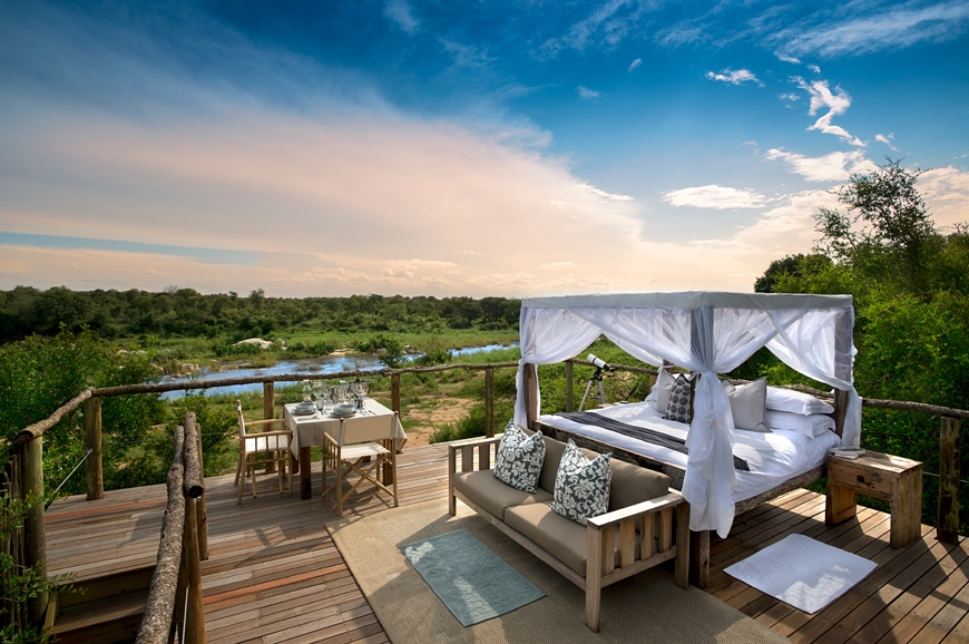The Tinyeleti Treehouse. © Lion Sands Private Game Reserve