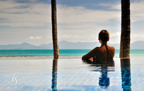 Infinity Pool, Four Seasons Resort Koh Samui. © Travel+Style