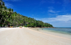 The Beach,  Four Seasons Resort Koh Samui. © Travel+Style