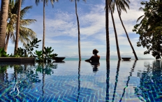 Infinity Pool, Four Seasons Resort Koh Samui. © Travel+Style