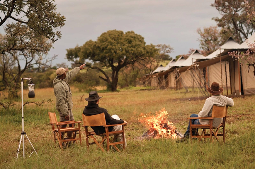 Singita Explore Mobile Tented Camp, Tanzania. TravelPlusStyle.com