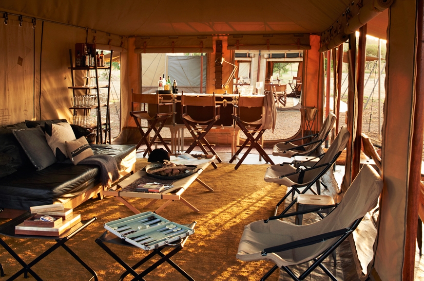 Singita Explore Mobile Tented Camp, Tanzania. TravelPlusStyle.com