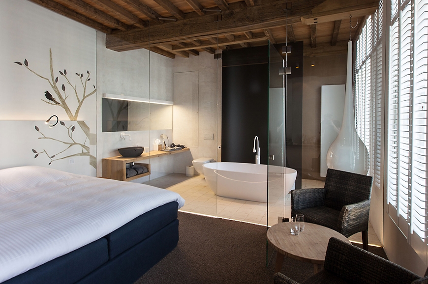 La Suite Sans Cravatte, Bruges, Belgium. travelplusstyle.com