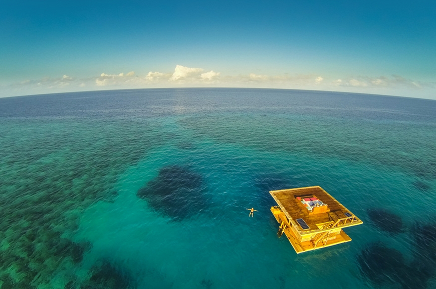 The Manta Resort- Underwater Room Off Pemba Island, Tanzania. travelplusstyle.com
