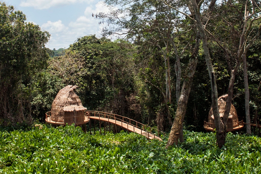 Ngaga Camp. Odzala Wilderness Camps. Wilderness Safaris