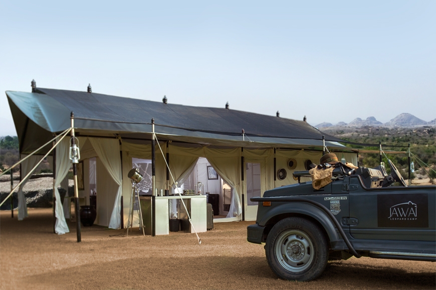 JAWAI Leopard Camp. India. TravelPlusStyle.com