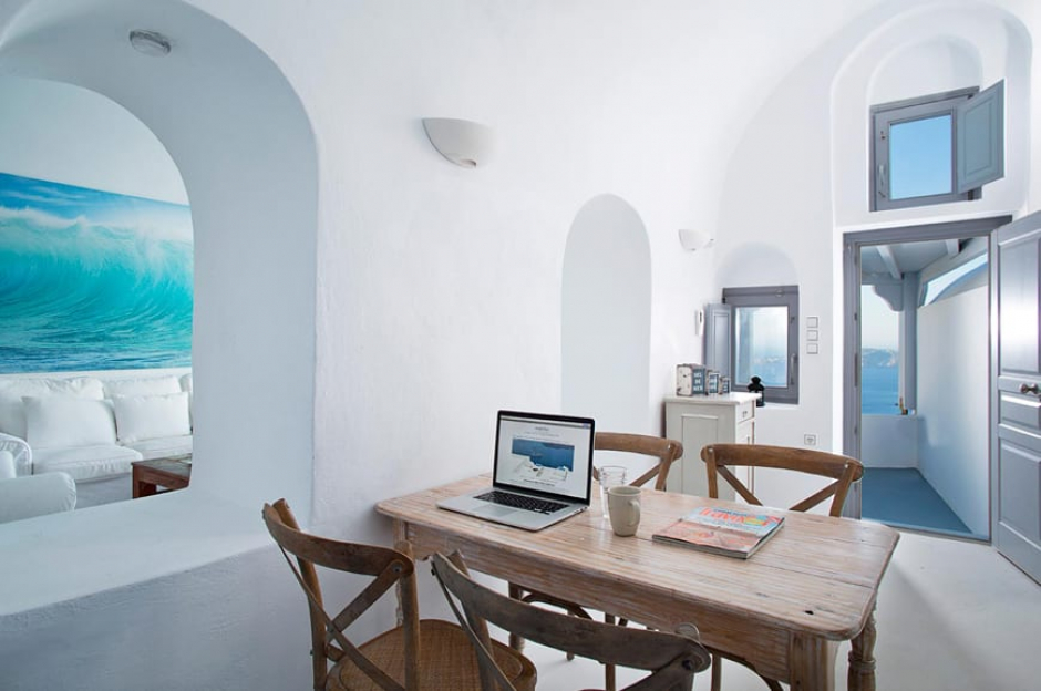 Villa Gaia, Santorini, Greece. TravelPlusStyle.com
