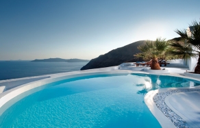 Architect's House Santorini, Greece. TravelPlusStyle.com