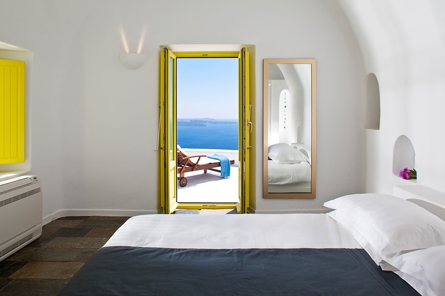 Architect's House Santorini, Greece. TravelPlusStyle.com