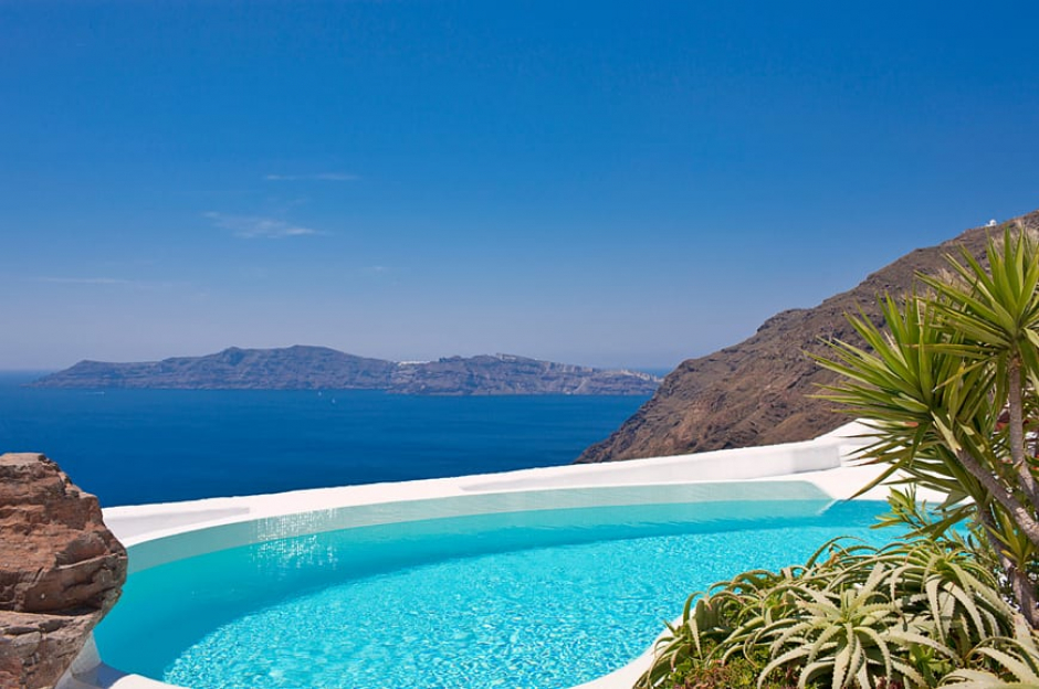 Architect's House Santorini, Greece. TravelPlusStyle.com