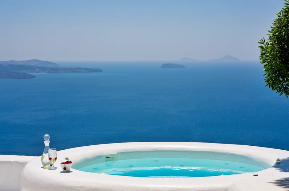 Architect's House Santorini, Greece. TravelPlusStyle.com