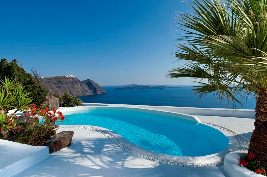 Architect's House Santorini, Greece. TravelPlusStyle.com