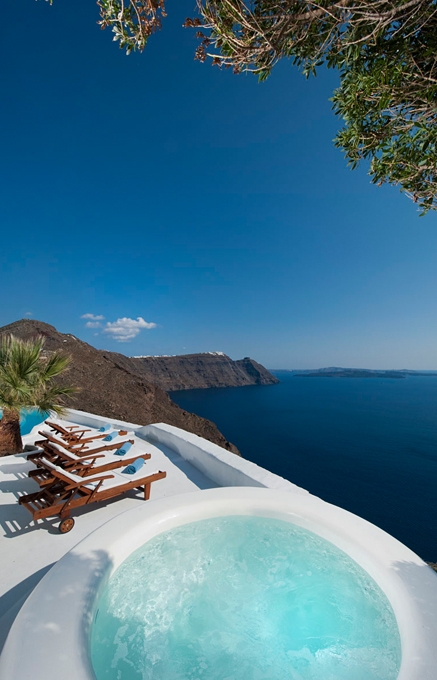 Architect's House Santorini, Greece. TravelPlusStyle.com