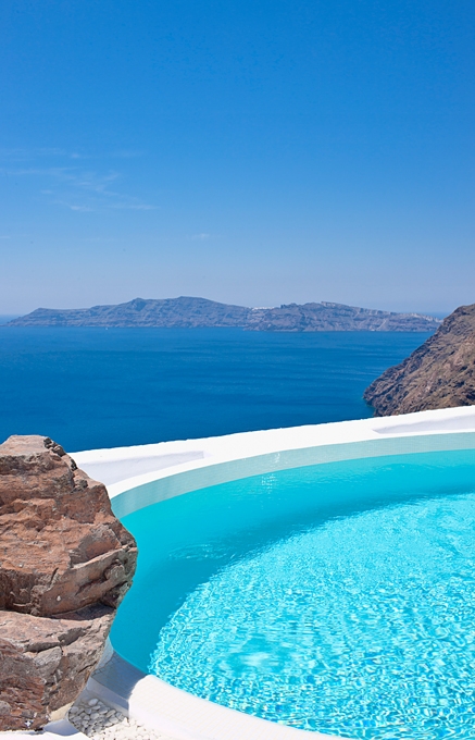 Architect's House Santorini, Greece. TravelPlusStyle.com