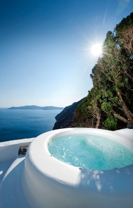 Architect's House Santorini, Greece. TravelPlusStyle.com