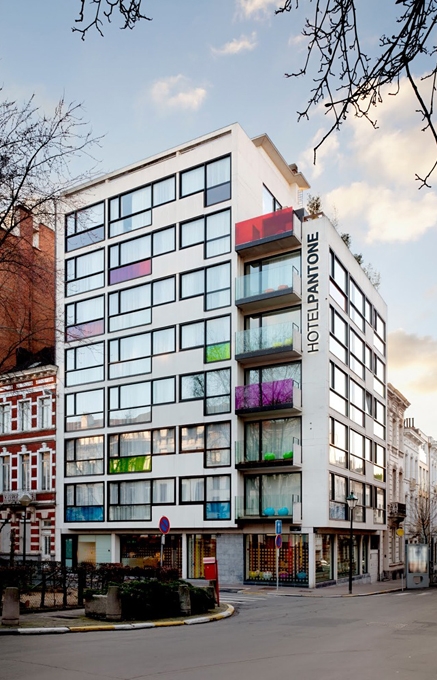 Pantone Hotel - Brussels. TravelPlusStyle.com