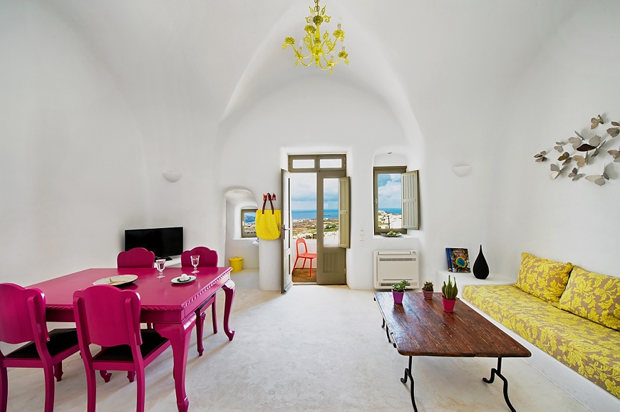 Small Architect's House Santorini. TravelPlusStyle.com