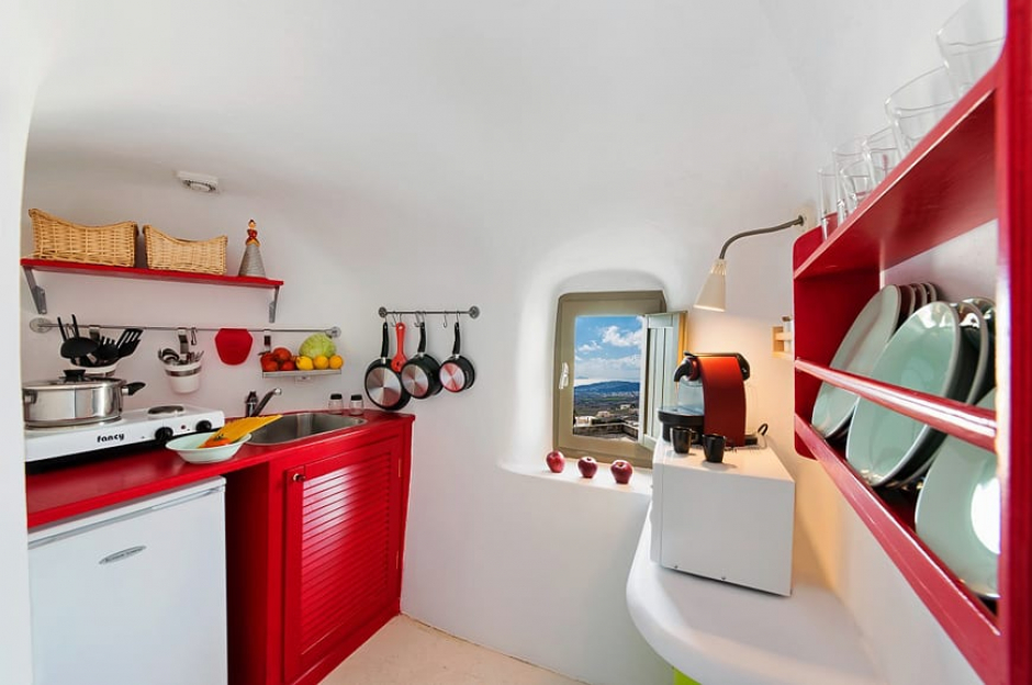 Small Architect's House Santorini. TravelPlusStyle.com