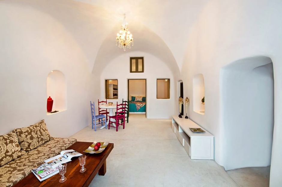 Small Architect's House Santorini. TravelPlusStyle.com