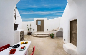 Small Architect's House Santorini. TravelPlusStyle.com