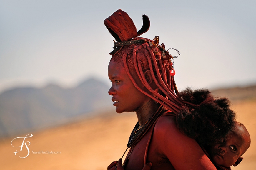 Himba Village, Namibia. TravelPlusStyle.com