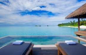 Water Villa. COMO Maalifushi, Maldives. Hotel Review by TravelPlusStyle. Photo © COMO Hotels & Resorts