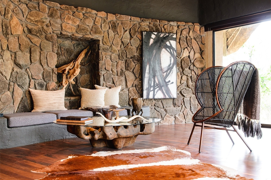 Singita Boulders Lodge, South Africa. TravelPlusStyle.com