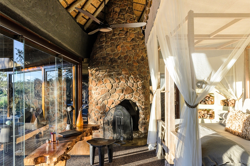 Singita Boulders Lodge, South Africa. TravelPlusStyle.com