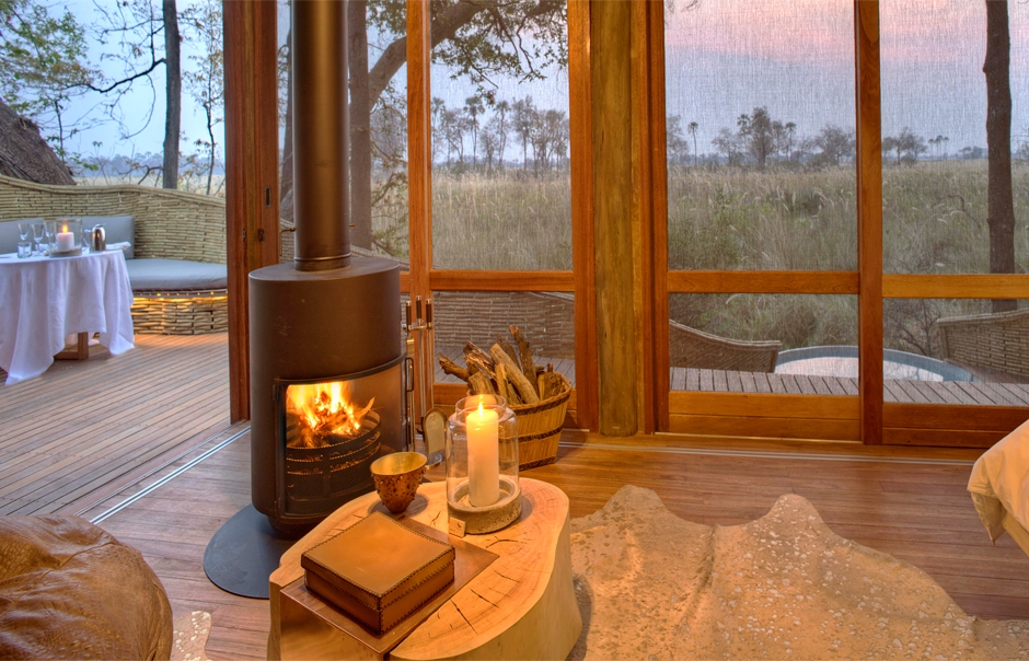 andBeyond Sandibe Okavango Safari Lodge. TravelPlusStyle.com