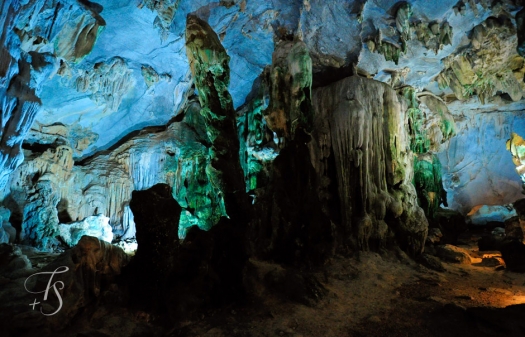 Dining in a cave. Halong Bay, Vietnam. © TravelPlusStyle.com