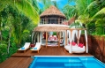 Beach Oasis Retreat. W Maldives, Fesdu Island, Maldives. Hotel Review by TravelPlusStyle. Photo © Marriott International