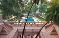 Roof Terrace. Amanbagh, Alwar, Rajasthan, India. Luxury Hotel Review by TravelPlusStyle. Photo © Aman Resorts