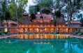 Swimming Pool. Amanbagh, Alwar, Rajasthan, India. Luxury Hotel Review by TravelPlusStyle. Photo © Aman Resorts