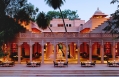 Terrace Dining. Amanbagh, Alwar, Rajasthan, India. Luxury Hotel Review by TravelPlusStyle. Photo © Aman Resorts