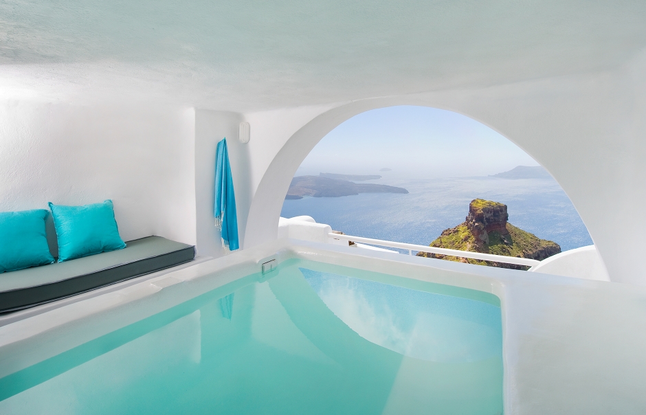 Sophia Luxury Suites Santorini. TravelPlusStyle.com