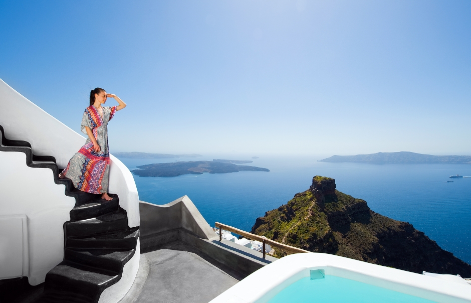 Sophia Luxury Suites Santorini. TravelPlusStyle.com