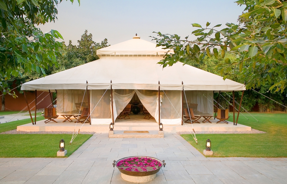 Aman-i-Khas, Ranthambhore, India. Luxury Hotel Review by TravelPlusStyle. Photo © Aman Resorts