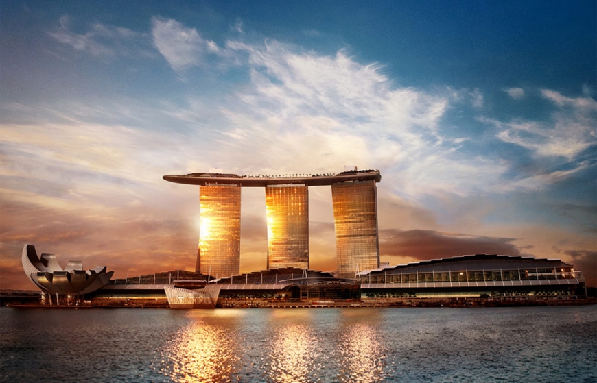 Marina Bay Sands- Sands SkyPark. ©  Marina Bay Sands