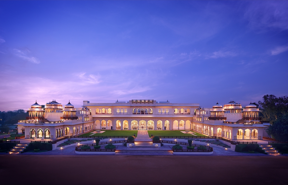 Taj Rambagh Palace, Jaipur, India. Luxury Hotel Review by TravelPlusStyle. Photo © Taj Hotels Resorts and Palaces