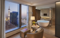 Mandarin Oriental Pudong, Shanghai, China. Luxury Hotel Review by TravelPlusStyle. Photo © Mandarin Oriental 