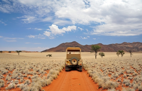 Exploring Namib Rand Reserve, Namibia. Photo © Travel+Style