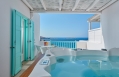 Executive Suite. Bill & Coo Mykonos, Greece. Hotel Review by TravelPlusStyle. Photo © Bill & Coo Mykonos