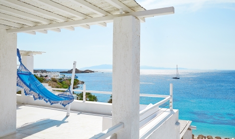 Top 15 Chic Luxury Hotels in Mykonos. Mykonos Blu. TravelPlusStyle.com