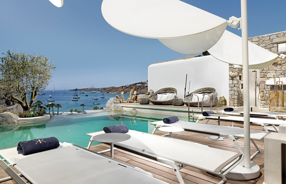 Top 15 Chic Luxury Hotels in Mykonos. Kensho Boutique Hotel. TravelPlusStyle.com