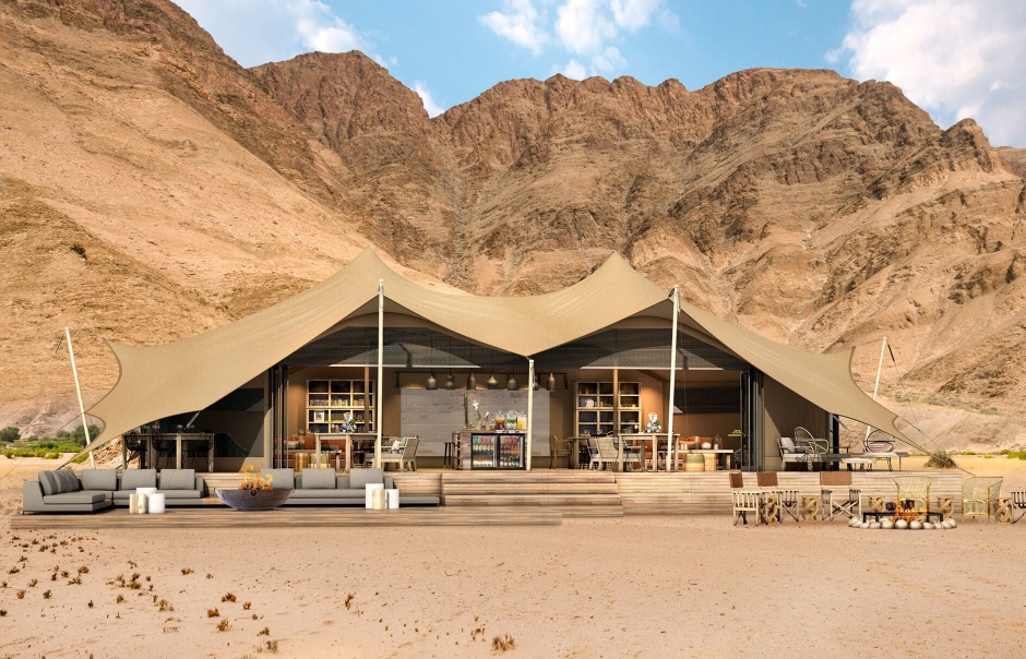 Hoanib Valley Camp, Namibia. TravelPlusStyle.com Hoanib Valley Camp, Namibia. TravelPlusStyle.com